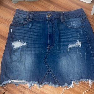 demin skirt
